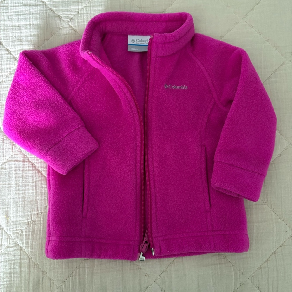 Columbia Pink Fleece Jacket